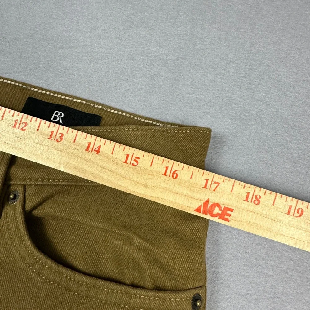 Banana Republic Slim Fit Traveler Pants Mens 32x32 Tobacco Brown NEW 562215-01-1